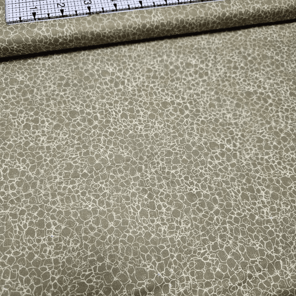 Stof - Dawn Olive Green Texture 100% Cotton Fabric