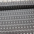 Stof - Dot Mania Oval Spot Grey 100% Cotton Fabric - Crafts and Quilts