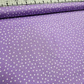 Stof - Dot Mania Purple Spot 100% Cotton Fabric