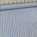 Stof - Dot Mania White and Navy 100% Cotton Fabric