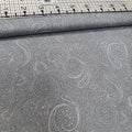 Stof - Emily Rose Paisley Grey 100% Cotton Fabric