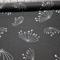 Stof - Kira Black MS 1525 100% Cotton Fabric - Crafts and Quilts