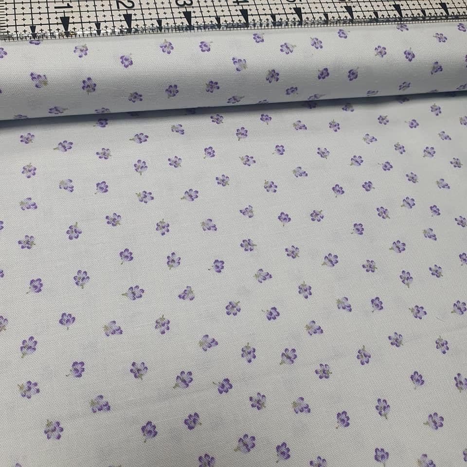 Stof - Lavender Story Petal Toss 100% Cotton Fabric
