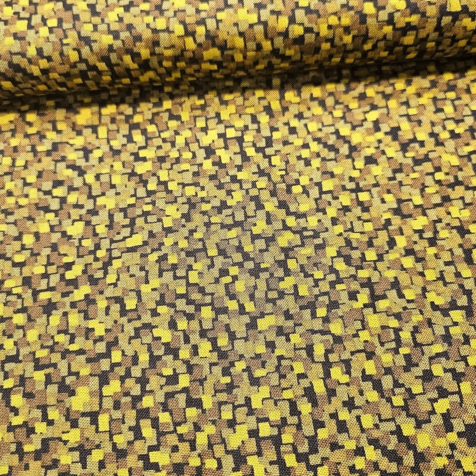 Stof - Live City Mosaic Greens HC4503 100% Cotton Fabric
