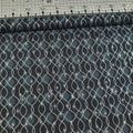 Stof - Magic Christmas Black Metallic Swirl 100% Cotton Fabric