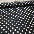 Stof - Quilters Basics Black and White Spot 4517 100% Cotton Fabric - Crafts and Quilts