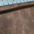 Stof - Quilters Basics Style Crackle Brown 4513 100% Cotton Fabric - Crafts and Quilts