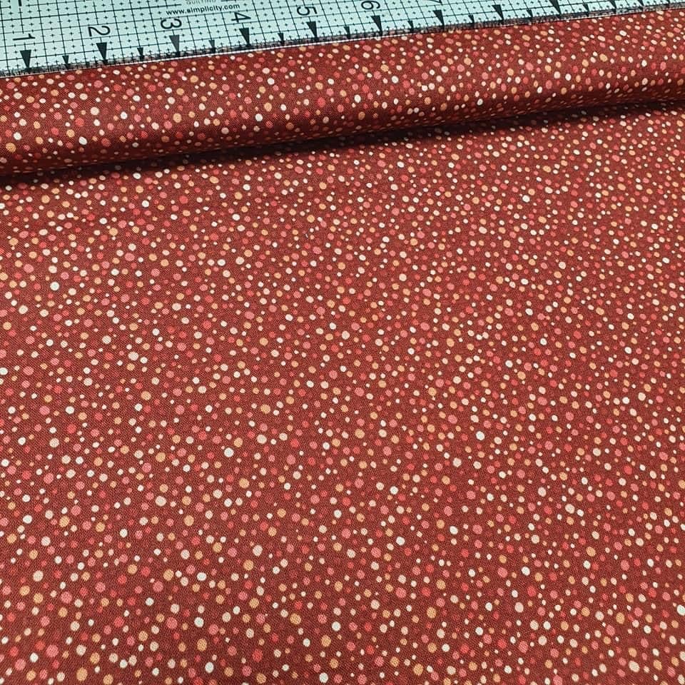 Stof - Quilters Coordinates Red Spot 100% Cotton Fabric