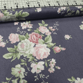 Stof - Vintage Roses Posey Purple 100% Cotton Fabric