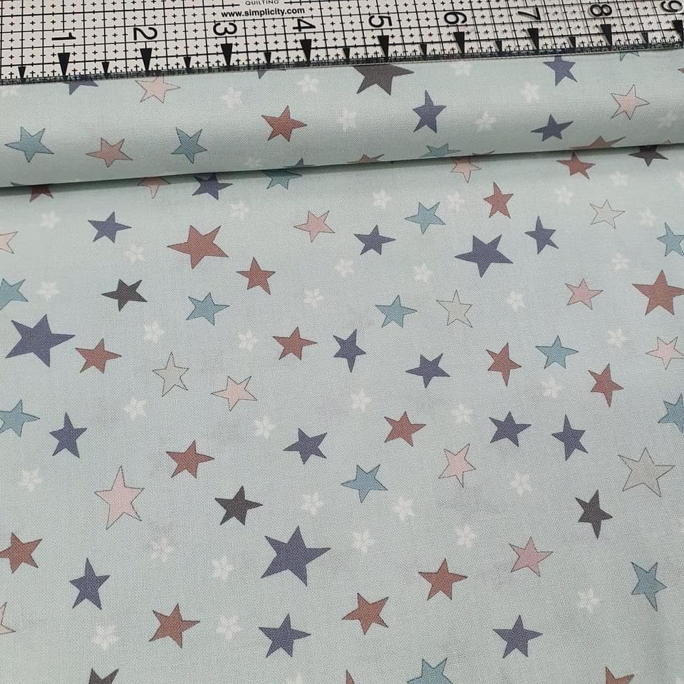 Stof - You Make me Happy Stars 100% Cotton Fabric