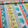 Studio E - Boho Baby Border Stripe 100% Cotton Fabric