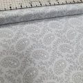 Studio E - Cream and Sugar VII Grey Paisley 100% Cotton Fabric