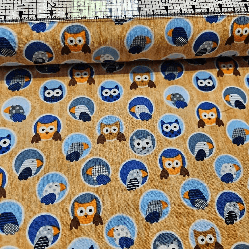 Studio E - Noahs Story by Swizzle Stick Studio Birds 100% Cotton Fabric