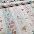 Studio E - Woodland Tea Time Stripe 100% Cotton Fabric