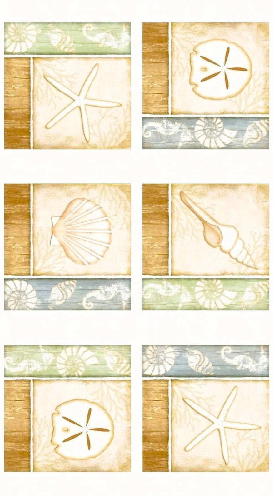 Wilmington - Tidepools Quilt Fabric Panel