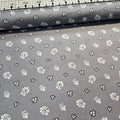 Timeless Treasures - Calais Grey C2689 100% Cotton Fabric