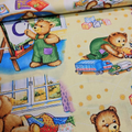Timeless Treasures - Corduroy the Bear 100% Cotton Fabric