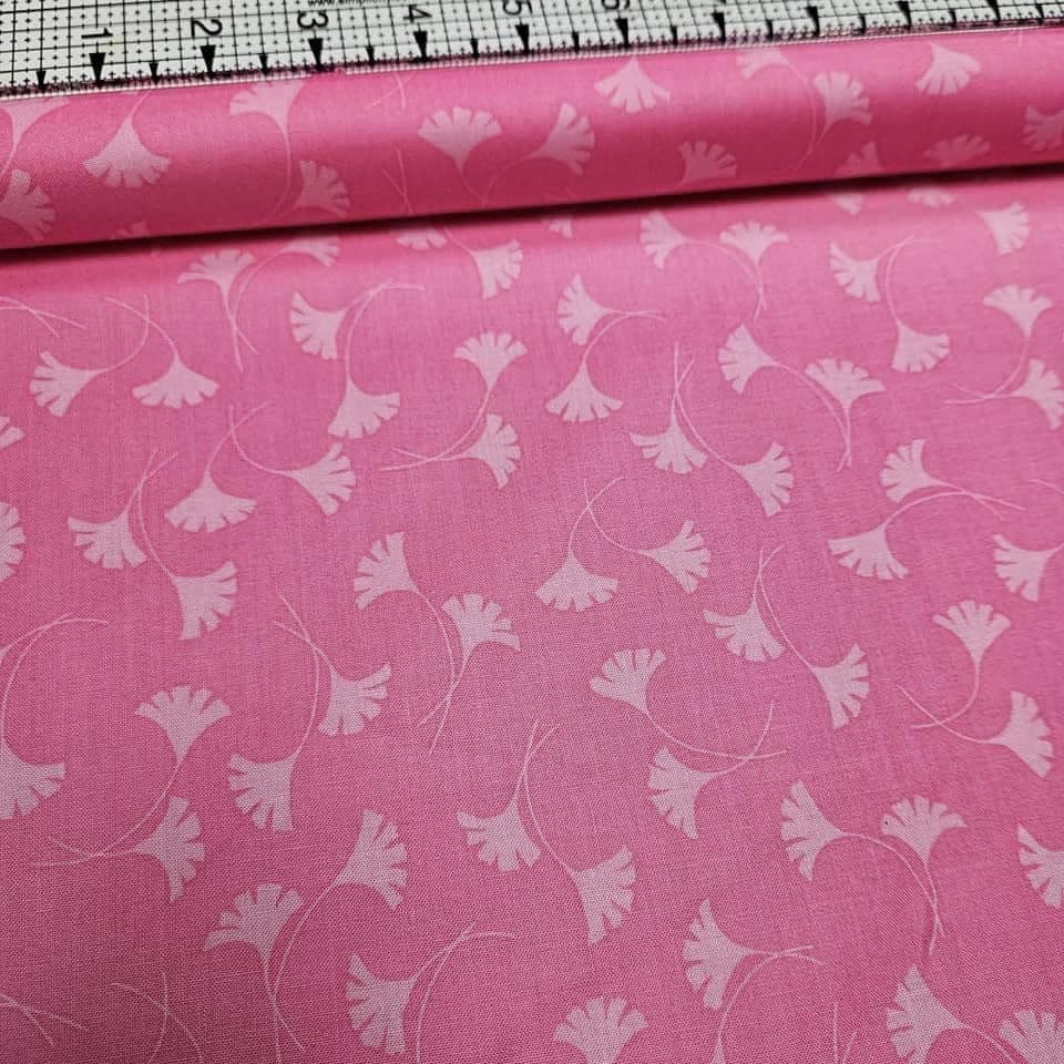 Timeless Treasures - Revive Fan Grass Pink 100% Cotton Fabric
