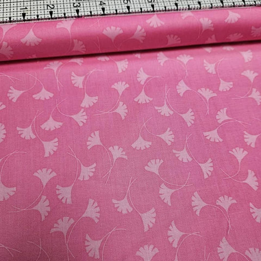 Timeless Treasures - Revive Fan Grass Pink 100% Cotton Fabric