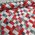 Wilmington Prints - Cherry Pop by Amy Shaw 90377 Diamonds 100% Cotton Fabric - Crafts and Quilts