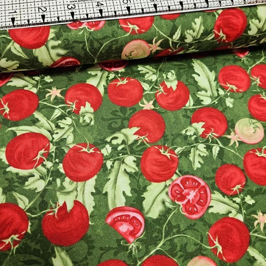 Wilmington Prints - Della Terra Tomatoes 100% Cotton Fabric