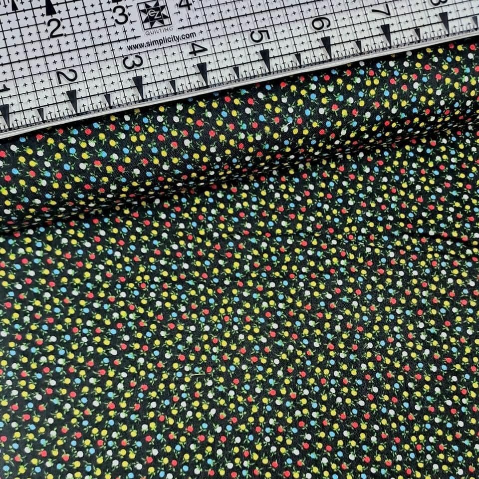 Windham Fabrics - A is for Black 37342 100% Cotton Fabric - Crafts and Quilts