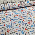 Windham Fabrics - Calling all Nurses NHS Heroes 100% Cotton Fabric - Crafts and Quilts