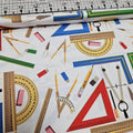 Windham Fabrics - Educators Stationary 39022-2 100% Cotton Fabric - Crafts and Quilts