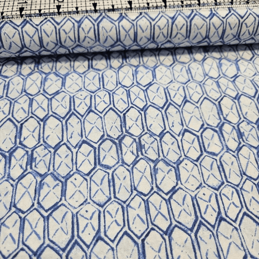 Windham Fabrics - Ella Blue 41858-2 100% Cotton Fabric