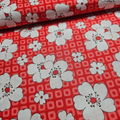 Windham Fabrics - Mojito Bloom Red 41231-1 100% Cotton Fabric - Crafts and Quilts