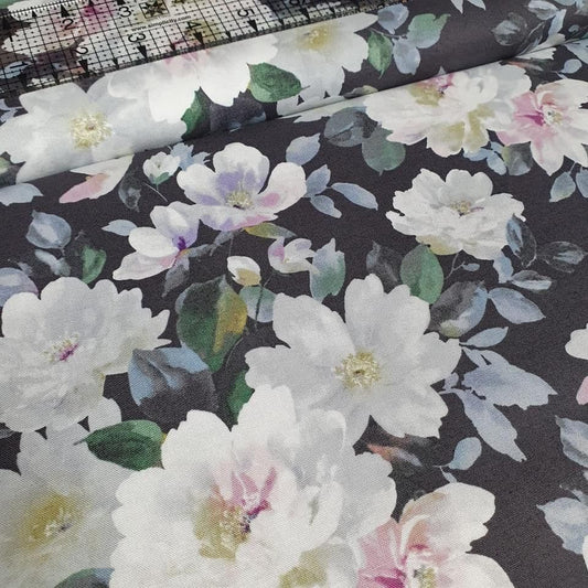 Windham Fabrics - Primrose Grey 100% Cotton Fabric