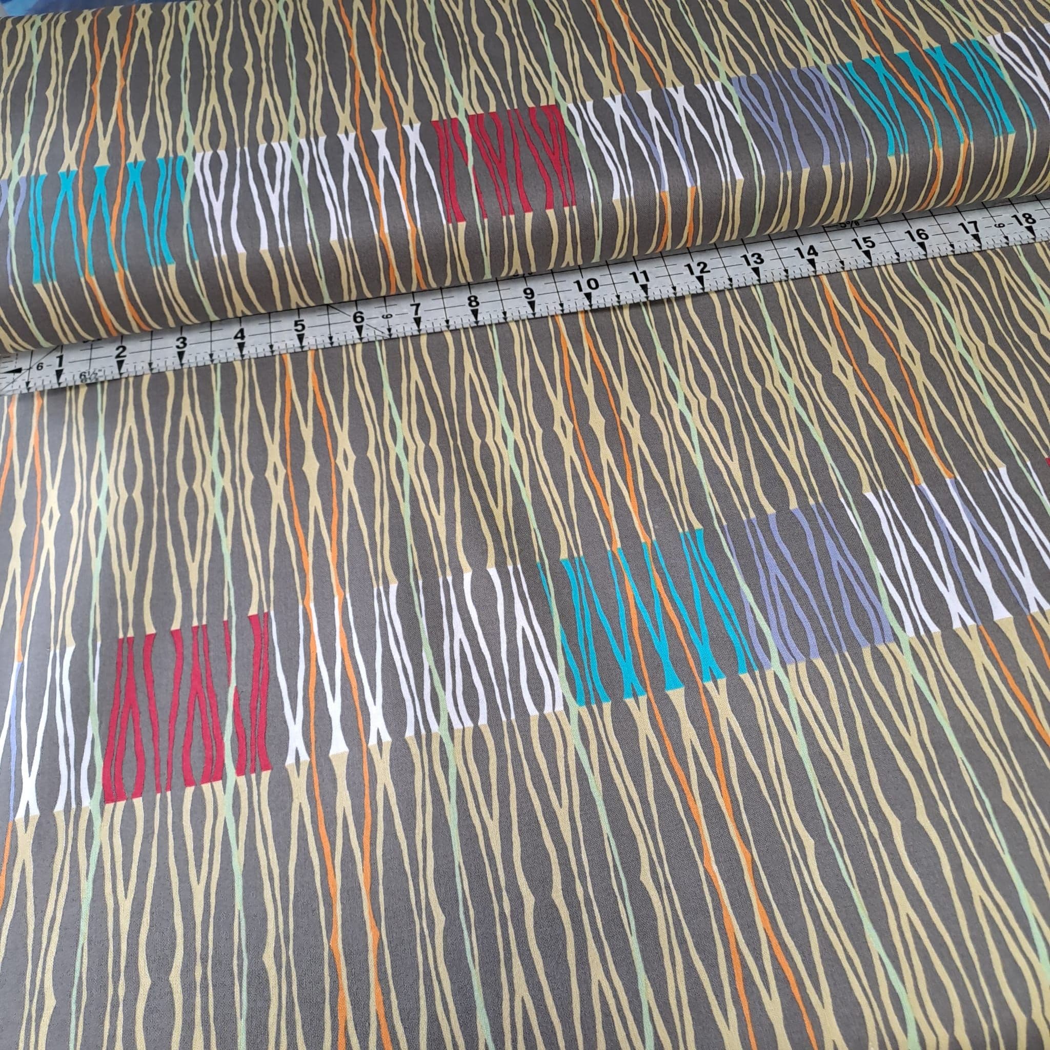 Stof - Urban Nature Scribble 100% Cotton Fabric
