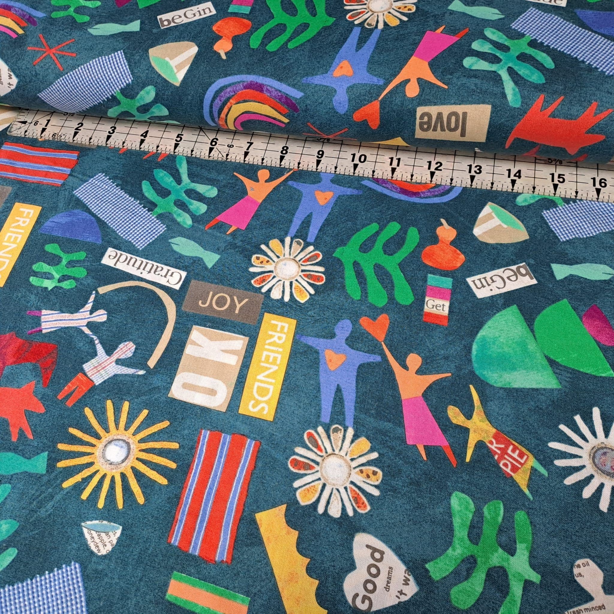 Windham Fabrics - Story Gratitude 100% Cotton Fabric